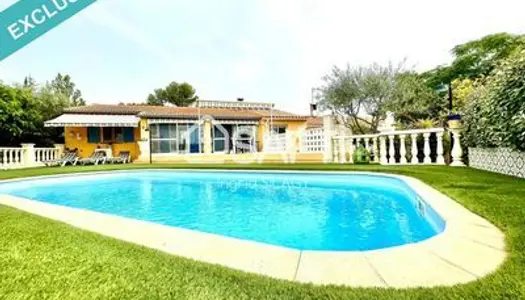 Maison de 105m² avec vue et piscine au calme sans vis à vis 