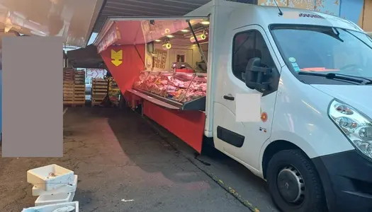 Dpt  (38), à vendre  Fonds de Commerce Camion Foodtruck Boucherie-Charcuterie 