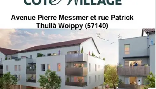 Apparemment f3 neuf en loi Pinel à woippy village 