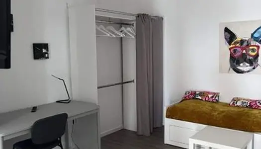 Studio meuble 22m² cernay jean jaures fibre gratuit 