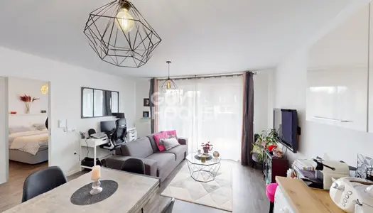 VENTE : appartement T2 (43 m²) à PONTAULT COMBAULT
