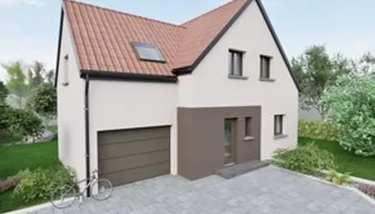Maison neuve 132m² sur un terrain de 511 m² à Nordhouse 67150 