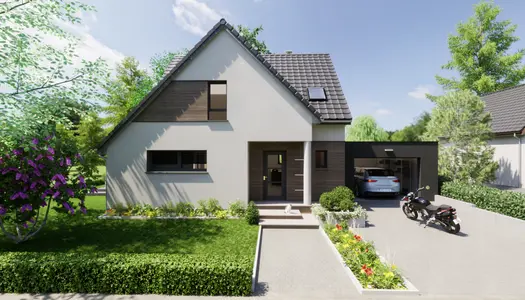 Terrain + maison 110 m² 