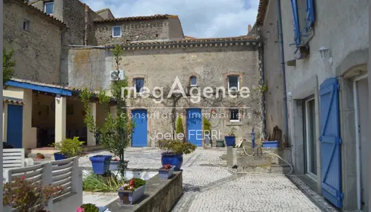 A 9 KM DE CARCASSONNE TRES BELLE MAISON EN PIERRE 