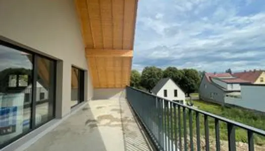 Magnifique attique avec terrasse dominante 