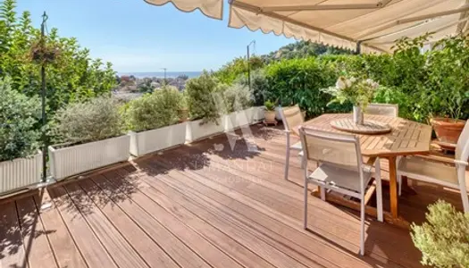 EXCLUSIVITE -Roquebrune Cap Martin - Appartement-villa 6 pièces, 123 m2, loggia 19 m2, terrasses, b