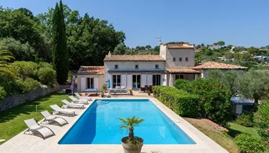 location saisonnières villa Mougins 9 couchages 