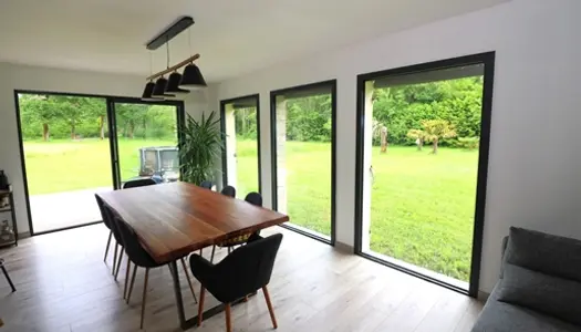 5 Mns de Bazas, pavillon 103 m2 - 3 chambres, parc avec forêt de 4 Ha 