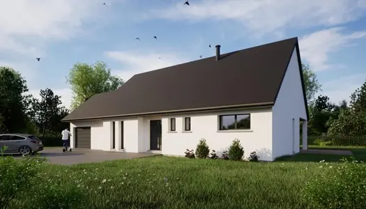Terrain constructible + maison de 110 m² à Sundhouse 
