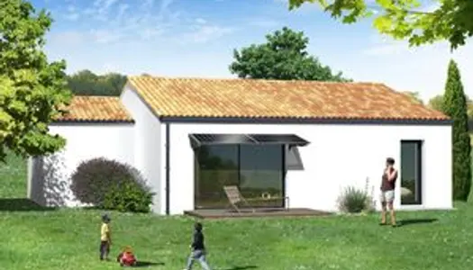 Projet de construction d'une maison 80.07 m² avec terrai...
