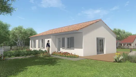 Terrain + maison 87 m² 