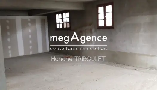 appartement a finir de 100 m2 avec jardin