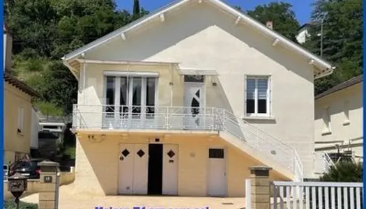 Aveyron Aubin maison T4 sur sous-sol avec terrasse et jardin 