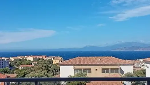 île rousse vue mer 