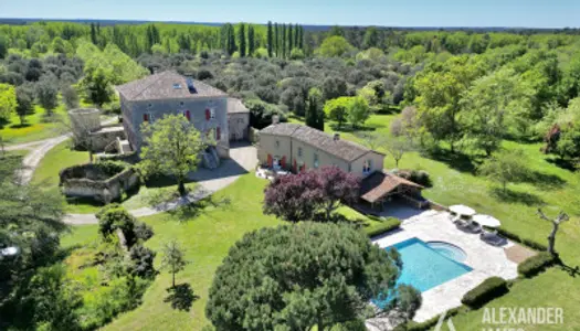 Proche de Casteljaloux - Splendide château rénové avec gîte