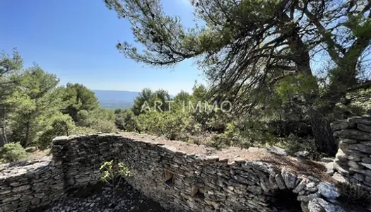 Terrain De Loisir Avec Ruines Et Bories