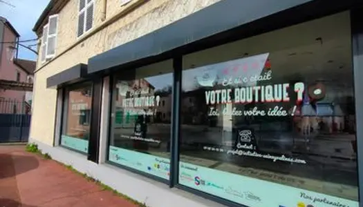 Local commercial - "Ma Boutique à l'Essai" - AUBERGENVILLE- 57m²