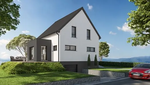 Terrain constructible + maison de 113 m² à Wintzenheim 