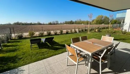 Rez-de-jardin 3P de 61 m2 en bordure de champs