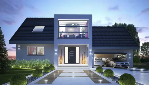 Terrain + maison 139 m² 