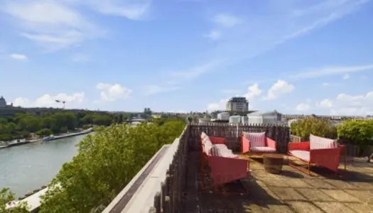 Splendide penthouse avec terrasse panoramique vue Seine - Arsena 