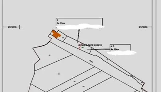 Terrain constructible 500m2 