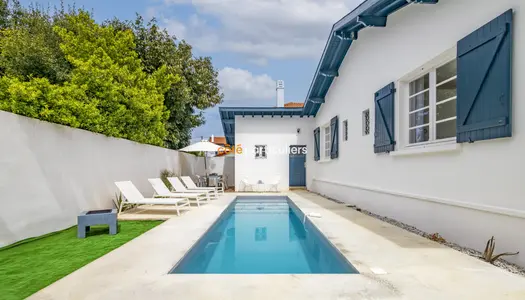 Biarritz Maison avec 3 chambres, piscine chauffée et garage 