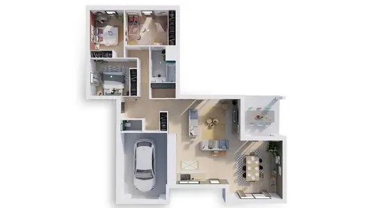 Maison 3 pièces 110 m² 