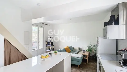 VAUMOISE : DUPLEX de 3 pièces (48 m²) avec terrasse, à vendre 