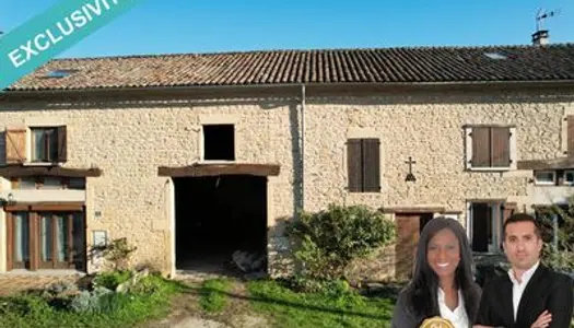 Maison de 80m2 à réhabiliter sur L'Isle d'Abeau (Village) 