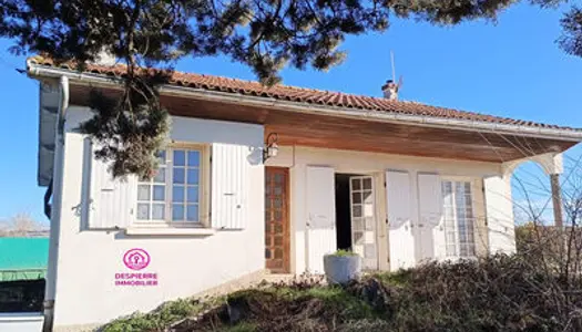 SALAISE SUR SANNE, maison sur sous-sol complet, 3 chambres avec 900 m2 de terrain