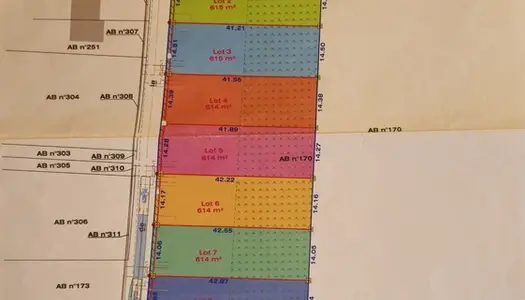 Dpt Marne (51), à vendre PLIVOT - Terrain à bâtir de 600 m² 