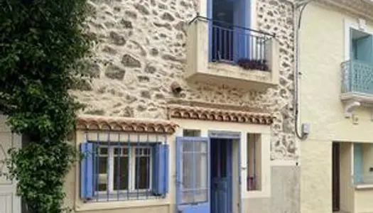 Vente maison de ville à Marseillan avec terrasse 
