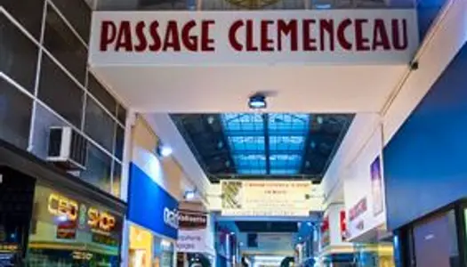 Local commercial, bureau passage Clémenceau 