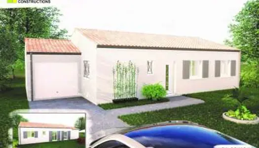 Terrain + maison 79 m²