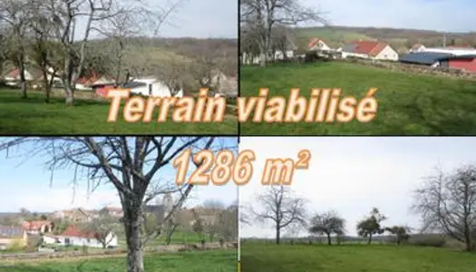 Terrain 1 286 m² Vesoul 