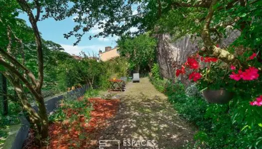 Appartement sur les quais de Saône avec jardin et garage 