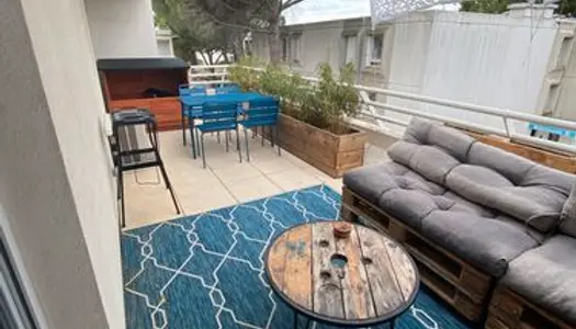 Appartement avec grande terrasse 