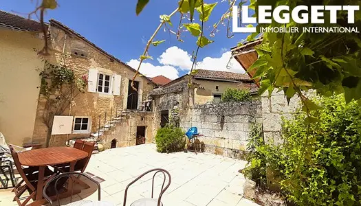 Jolie maison de village d'une chambre avec joli cour interior très privé, parfaite comme maison de 