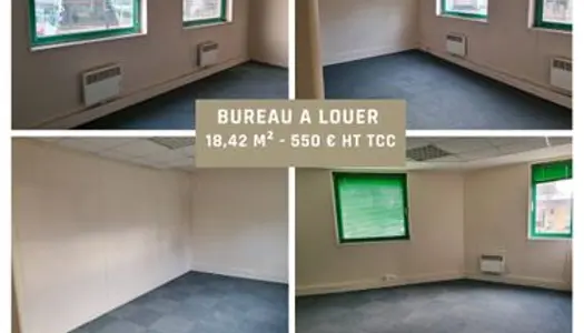 Location Bureau 18,42 m² 