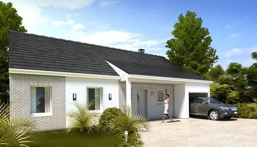 Terrain + maison 88 m²