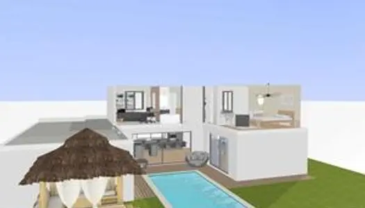 Villa neuve 4 Chambres avec piscine et terrasse exposée Sud-Est RE2020 à Sérignan 