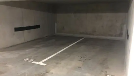 Place de parking sécurisée