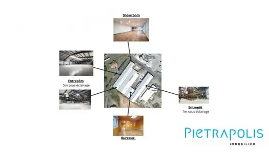 Immeuble industriel 4000 m² 