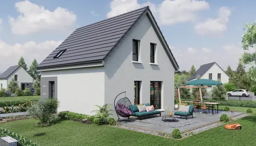 Terrain + maison 92 m² 