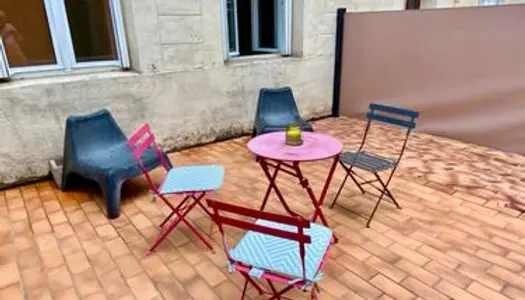 F3 meublé, Terrasse - Jean Monnet