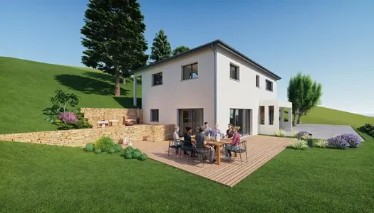 Terrain + maison étage 180 m² Lachassagne