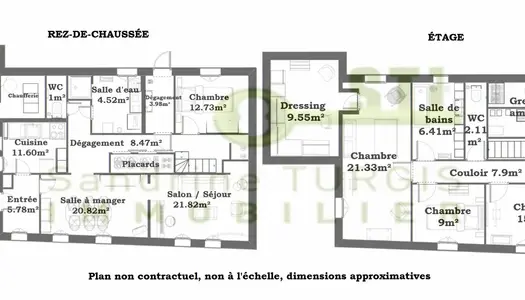 Vente Maison de village 164 m² à Saint-Privé 145 000 €