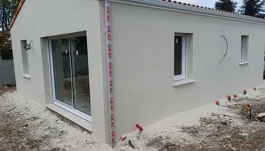 Maison neuve norme pmr, sera fini extérieur, prête à habiter de suite 