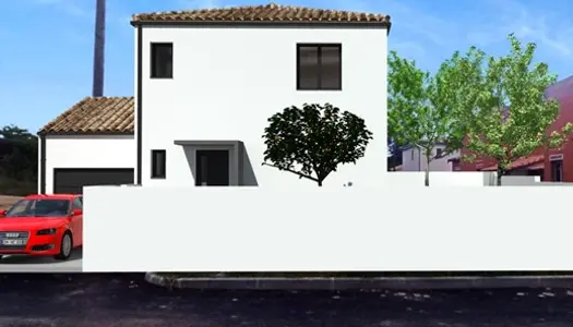 Maison neuve avec terrasse, jardin et peinture sur Balaruc-le-Vieux 